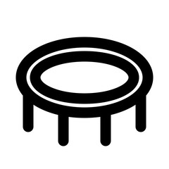 Trampoline Line Icon