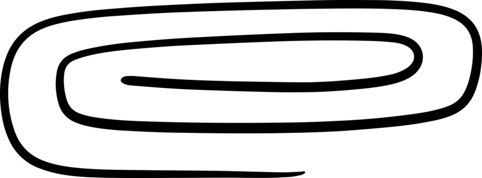 doodle line otline vector