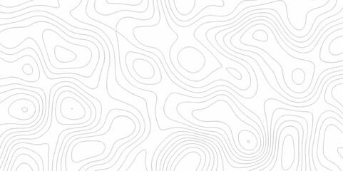 Seamless pattern with lines Topographic map. Geographic mountain relief. Abstract lines background. Contour maps. Vector illustration, Topo contour map on white background, Topographic contour lines.