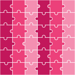 Pink shade jigsaw pattern. jigsaw line pattern. jigsaw seamless pattern. Decorative elements, clothing, paper wrapping, bathroom tiles, wall tiles, backdrop, background.