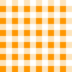 Orange plaid pattern background. plaid pattern background. plaid background. Seamless pattern. for backdrop, decoration, gift wrapping, gingham tablecloth, blanket