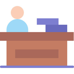 information desk vector design.svg