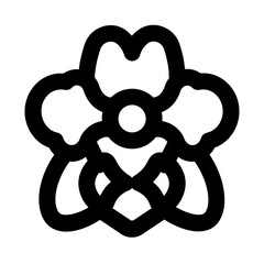Orchid Line Icon