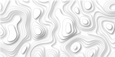 Topographic map. Geographic mountain relief. Abstract lines background. Contour maps. Vector illustration, Topo contour map on white background, Topographic contour lines vector map seamless pattern.