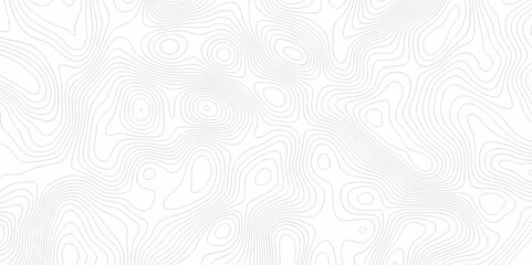Topographic map. Geographic mountain relief. Abstract lines background. Contour maps. Vector illustration, Topo contour map on white background, Topographic contour lines vector map seamless pattern.
