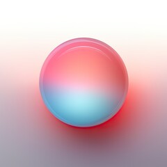 Fototapeta premium Vibrant Abstract Spherical Gradient Design
