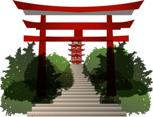 Japanese Landmark