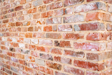Old brick wall. Grunge brickwork background