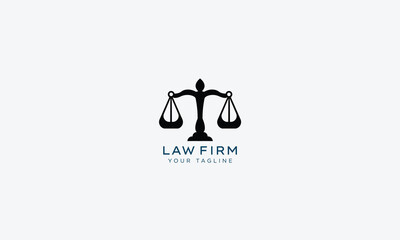 Attorney and lawyers logo design vector template