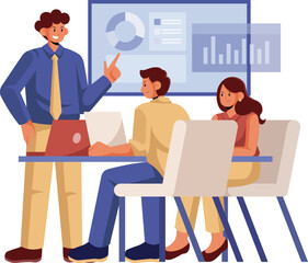 Management Business Illustration