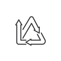 Upcycling Project line icon