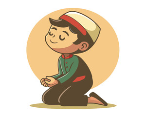 Eid Mubarak greeting background ramadhan poster illustration, ramadan kareem cartoon vector Wishing for Islamic festival for banner, poster, background, flyer,illustration.