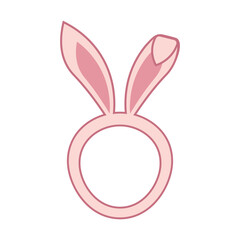 Easter Bunny Ears Illustration