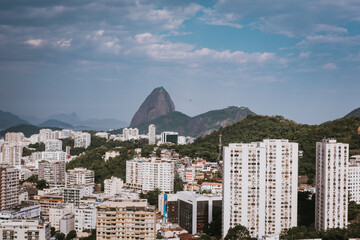 Rio De Janeiro city with Sugar Loaf in background