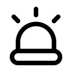 Siren Line Icon
