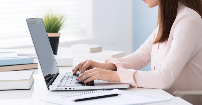 Portrait of an efficient personal assistant in a bright, modern office