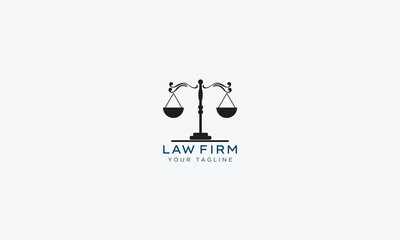 Attorney and lawyers logo design vector template