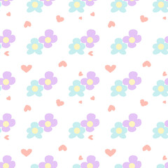 pattern, pink, flower, vector, illustration, design, love, wallpaper, seamless, texture, heart, spring, circle, art, floral, valentine, light, decoration, backdrop, card, bubble, color, summer, bubble