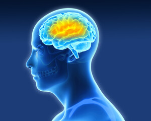 headache 3D illustration render