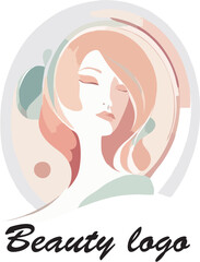 woman face logo fashion parlor
