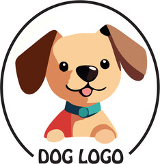 vector dog logo