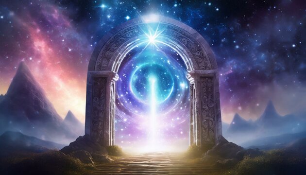 Portal to Another World: Embark on a Cosmic Journey of Magic"