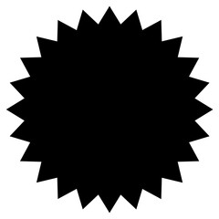 Stern Hintergrund in schwarz als Vorlage für Button