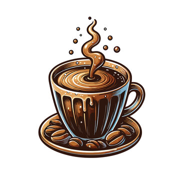 Brewtiful vectors & illust. for coffee lovers! 