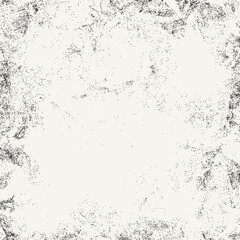 Square Grunge Overlay Vector Texture