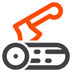 wood cutting icon