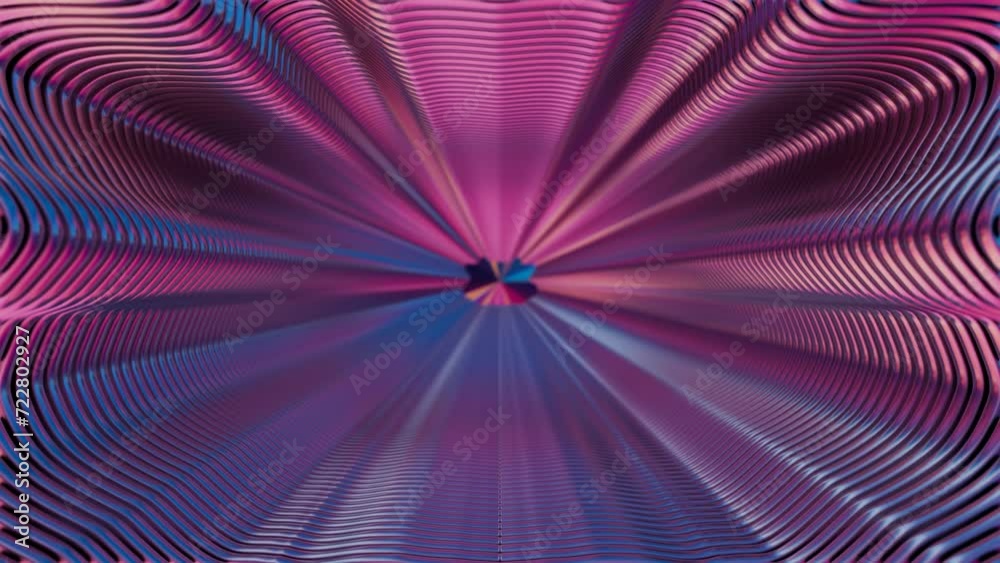 Fototapete abstract brain wave background in blue and red, with dynamic lines suggesting speed and cognitive ac