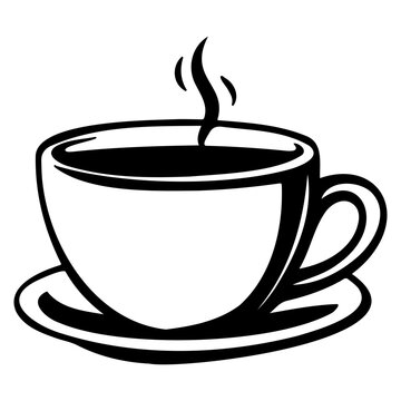 recommend clip art: coffee cup icon illustration, coffee cup silhouette logo svg vector