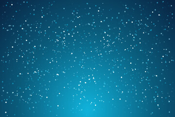 Beautiful night sky with twinkling stars. Vector illustration.