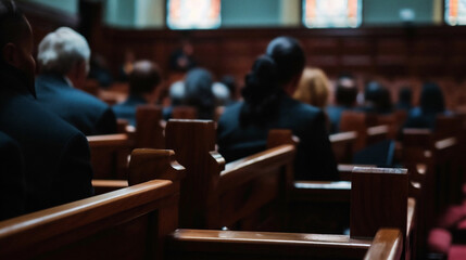 in a Church Pew