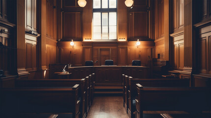 Awaiting Justice: Solitude of the Courtroom