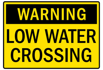 Obraz premium Flood sign