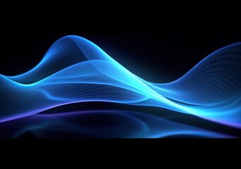 abstract wave sound background