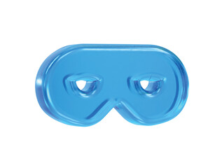 Privacy safety icon 3d rendering illustration