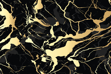 Black marble with golden veins. Black golden natural texture of marble. abstract black, white, gold and yellow marbel. hi gloss texture of marble stone for digital wall tiles design illustration