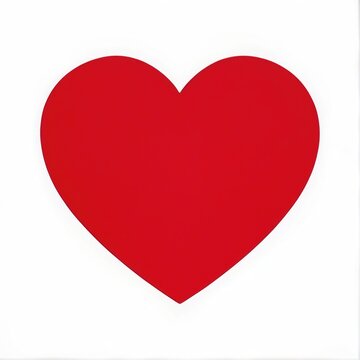 A Beautiful Heart, love, romance, or Valentine's Day red icon