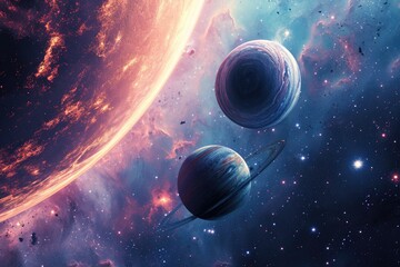 Astronomy concept backdrop