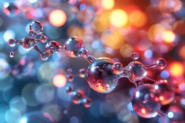 Science of Nucleus Atoms Elements and Molecules