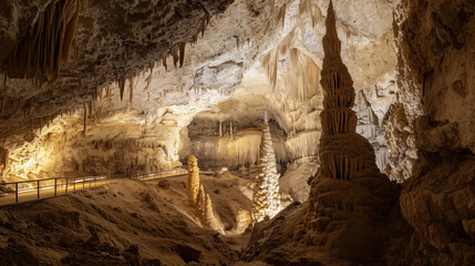USA New Mexico Carlsbad Caverns Big Room