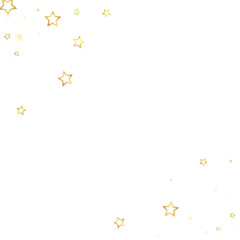 Christmas stars vector overlay.