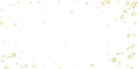 Christmas spirit. Scattered falling stars.