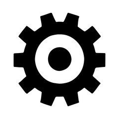 gear icon vector illustration