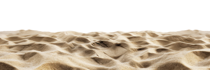 Desert sand, cut out - stock png.