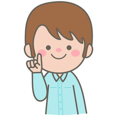 cute business man character