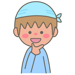 cute business man character