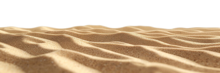 Desert sand, cut out - stock png. - obrazy, fototapety, plakaty